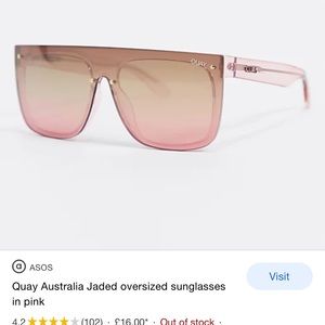 Quay Australia JADED pink
